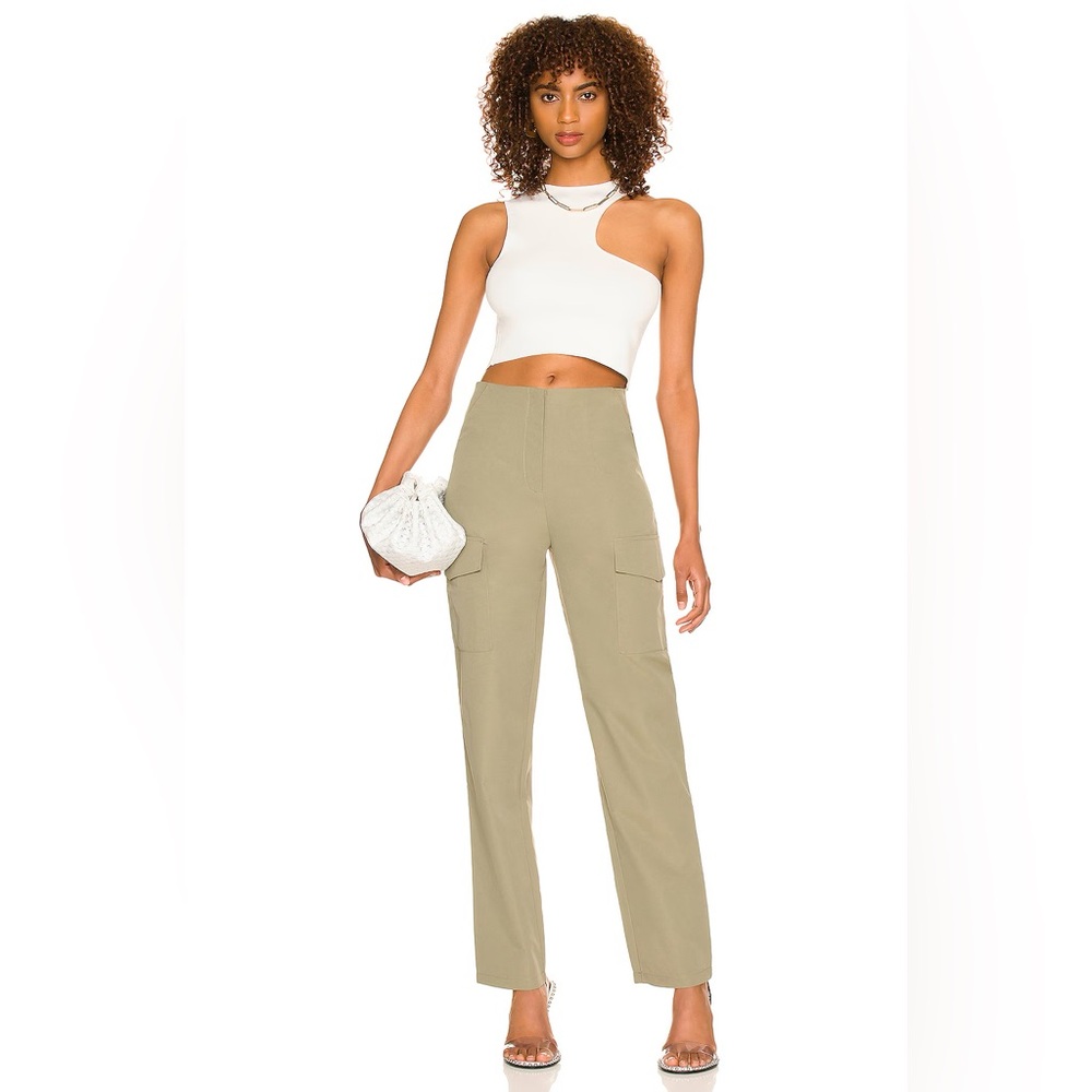 Kimmy Cargo Pant superdown high waisted olive green size xs